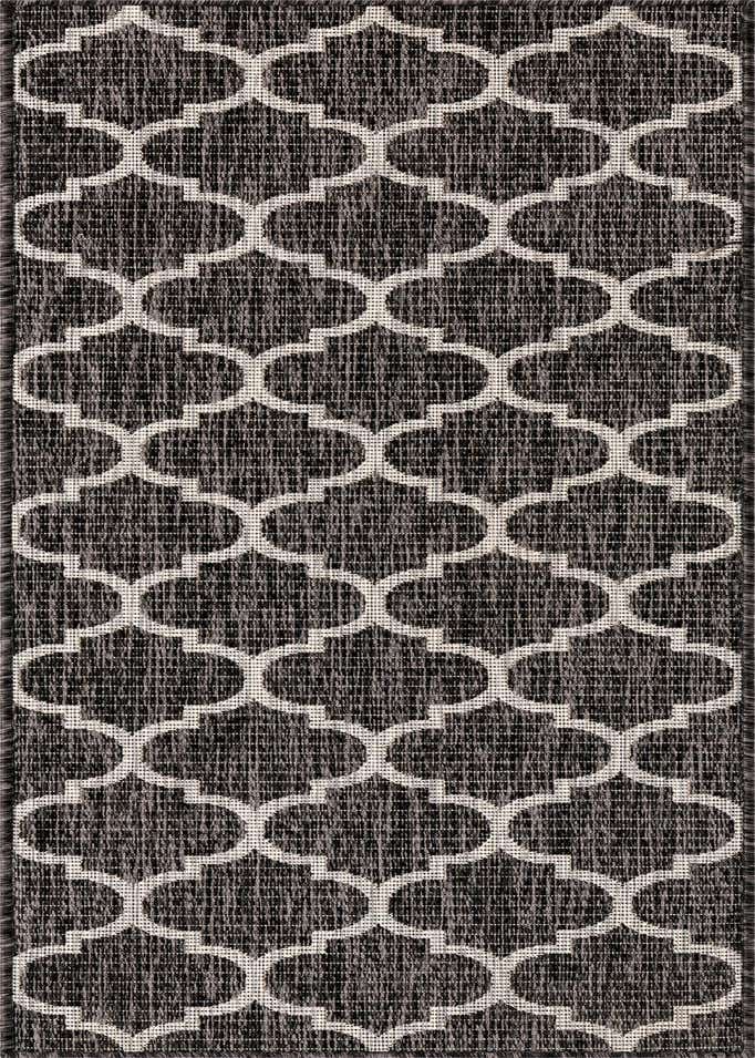2' x 6' Easy-Clean Trellis Indoor / Outdoor Runner Rug