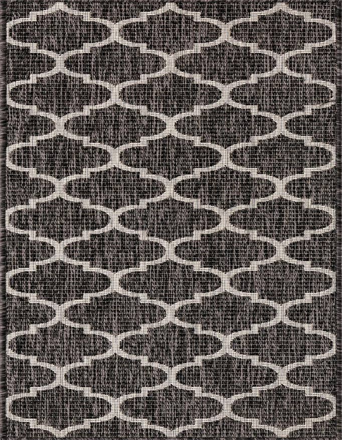 Detail image of 2' x 6' Easy-Clean Trellis Indoor / Outdoor Runner Rug