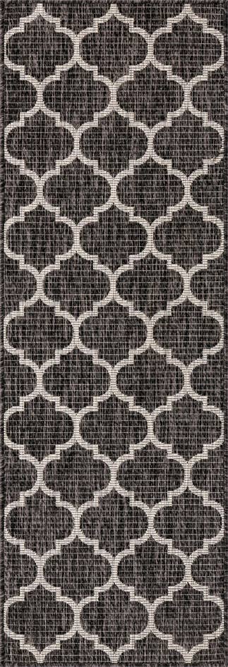 Detail image of 2' x 6' Easy-Clean Trellis Indoor / Outdoor Runner Rug