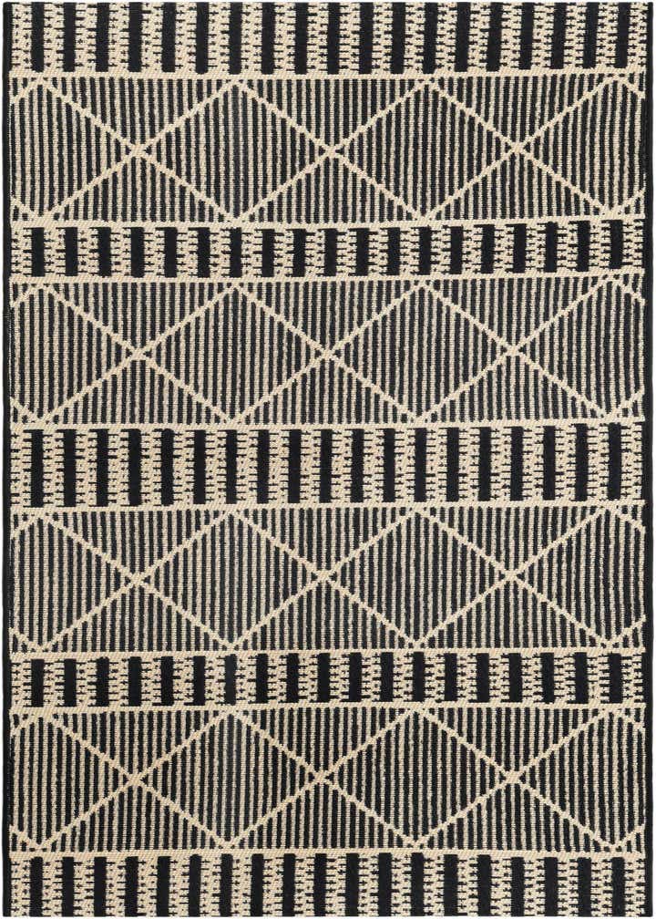 2' 7 x 5' 3 Easy-Clean Trellis Indoor / Outdoor Runner Rug