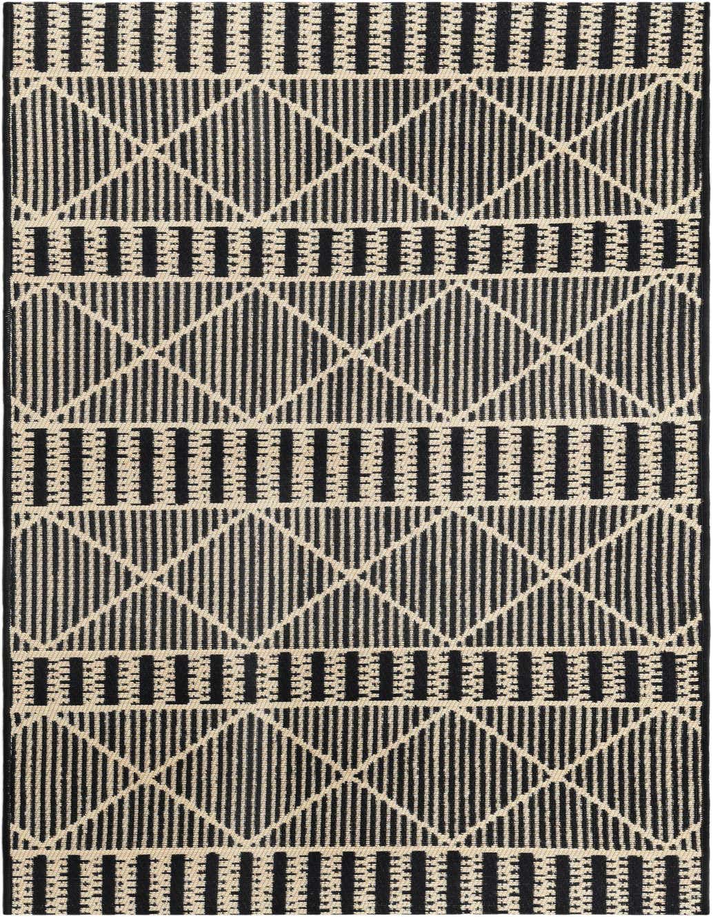 2' 7 x 5' 3 Easy-Clean Trellis Indoor / Outdoor Runner Rug