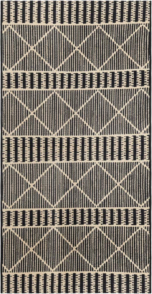 Detail image of 2' 7 x 5' 3 Easy-Clean Trellis Indoor / Outdoor Runner Rug