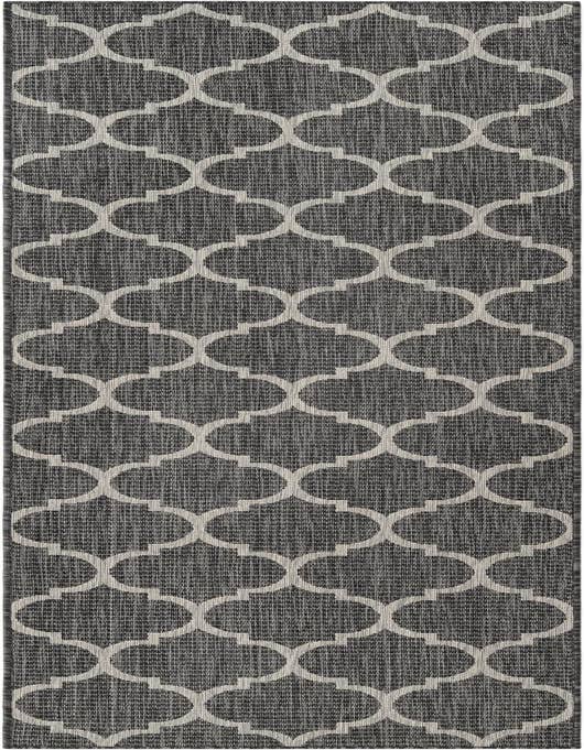Detail image of 2' 7 x 10' Easy-Clean Trellis Indoor / Outdoor Runner Rug