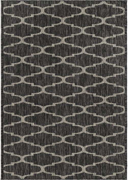 2' x 8' Easy-Clean Trellis Indoor / Outdoor Runner Rug