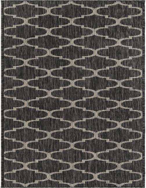2' x 8' Easy-Clean Trellis Indoor / Outdoor Runner Rug