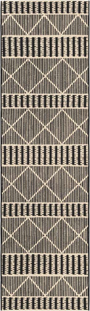 2' x 7' Easy-Clean Trellis Indoor / Outdoor Runner Rug