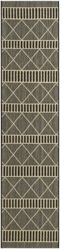 Detail image of 2' 7 x 11' Easy-Clean Trellis Indoor / Outdoor Runner Rug