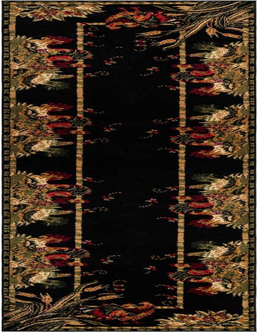 Detail image of 2' 7 x 10' Pastoral Runner Rug