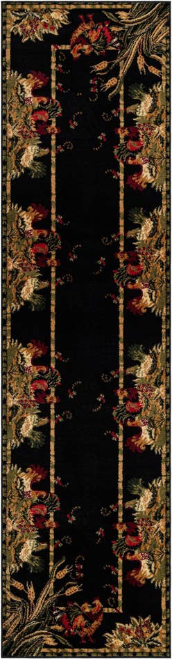 Detail image of 2' 7 x 10' Pastoral Runner Rug