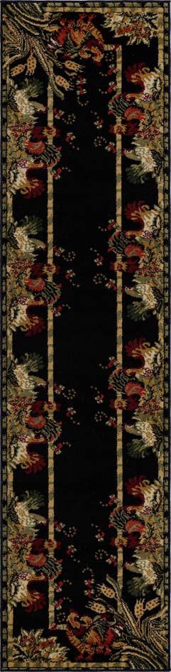 Detail image of 2' x 8' Pastoral Runner Rug