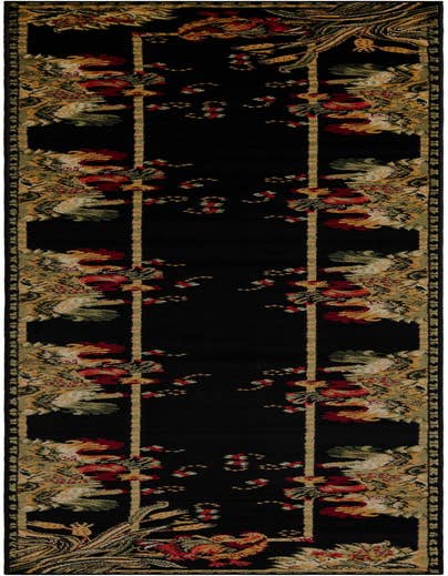 Detail image of 2' 7 x 13' Pastoral Runner Rug