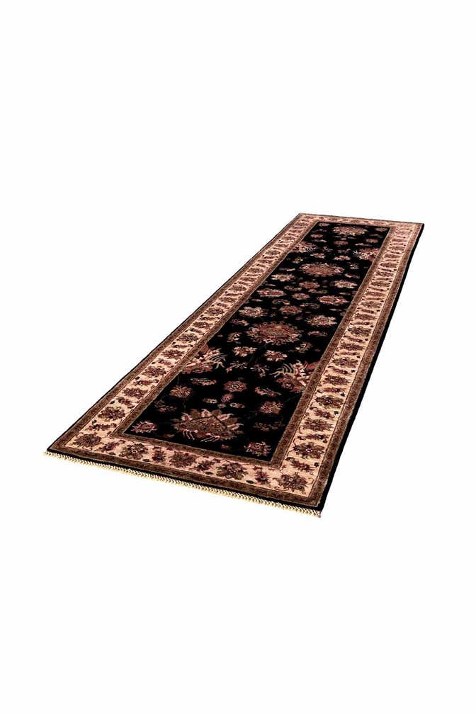 2' 9 x 10' Hand Knotted Pershawar Ziegler Runner Rug
