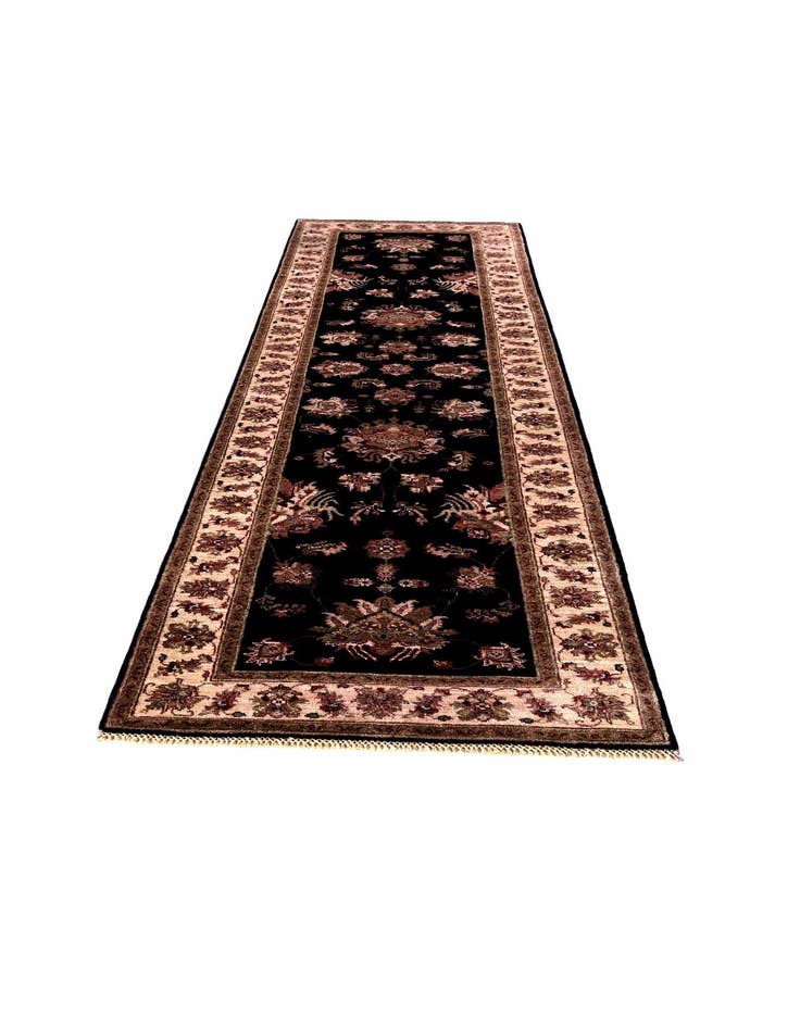 Detail image of 2' 9 x 10' Hand Knotted Pershawar Ziegler Runner Rug