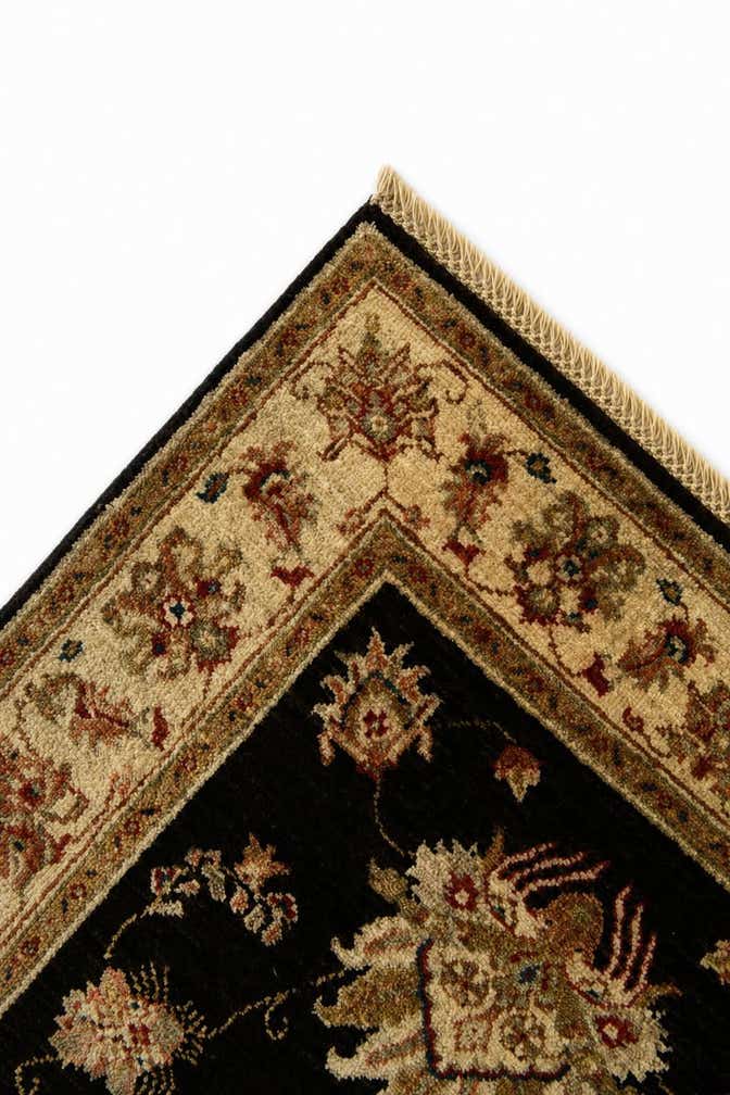 2' 9 x 10' Hand Knotted Pershawar Ziegler Runner Rug