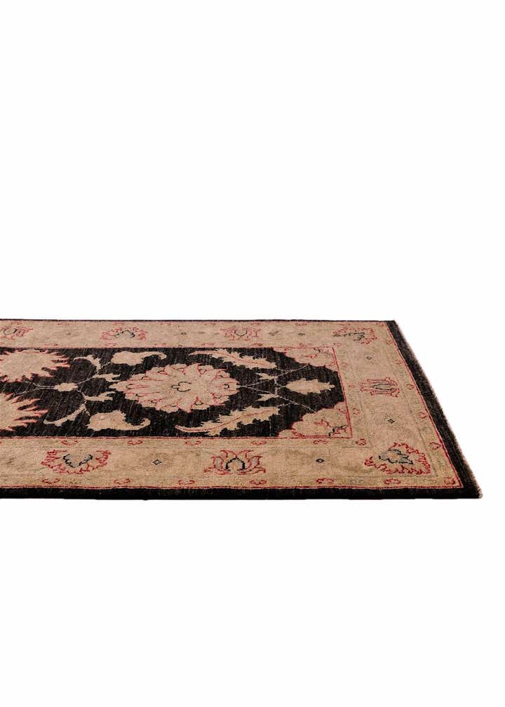 2' 6 x 10' 1 Hand Knotted Pershawar Ziegler Runner Rug