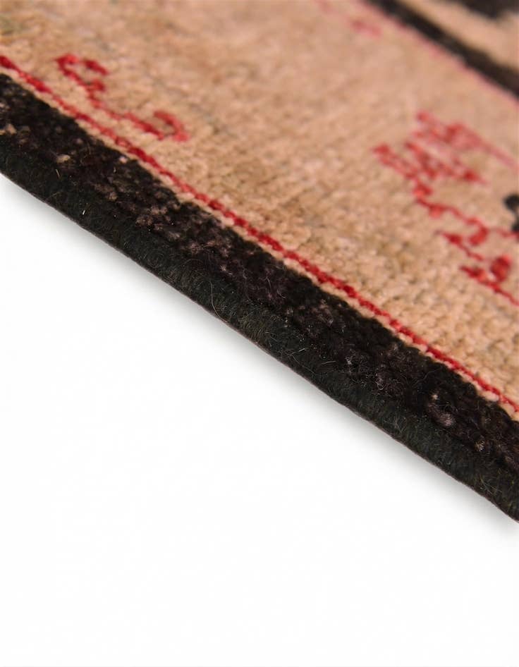 Detail image of 2' 6 x 10' 1 Hand Knotted Pershawar Ziegler Runner Rug