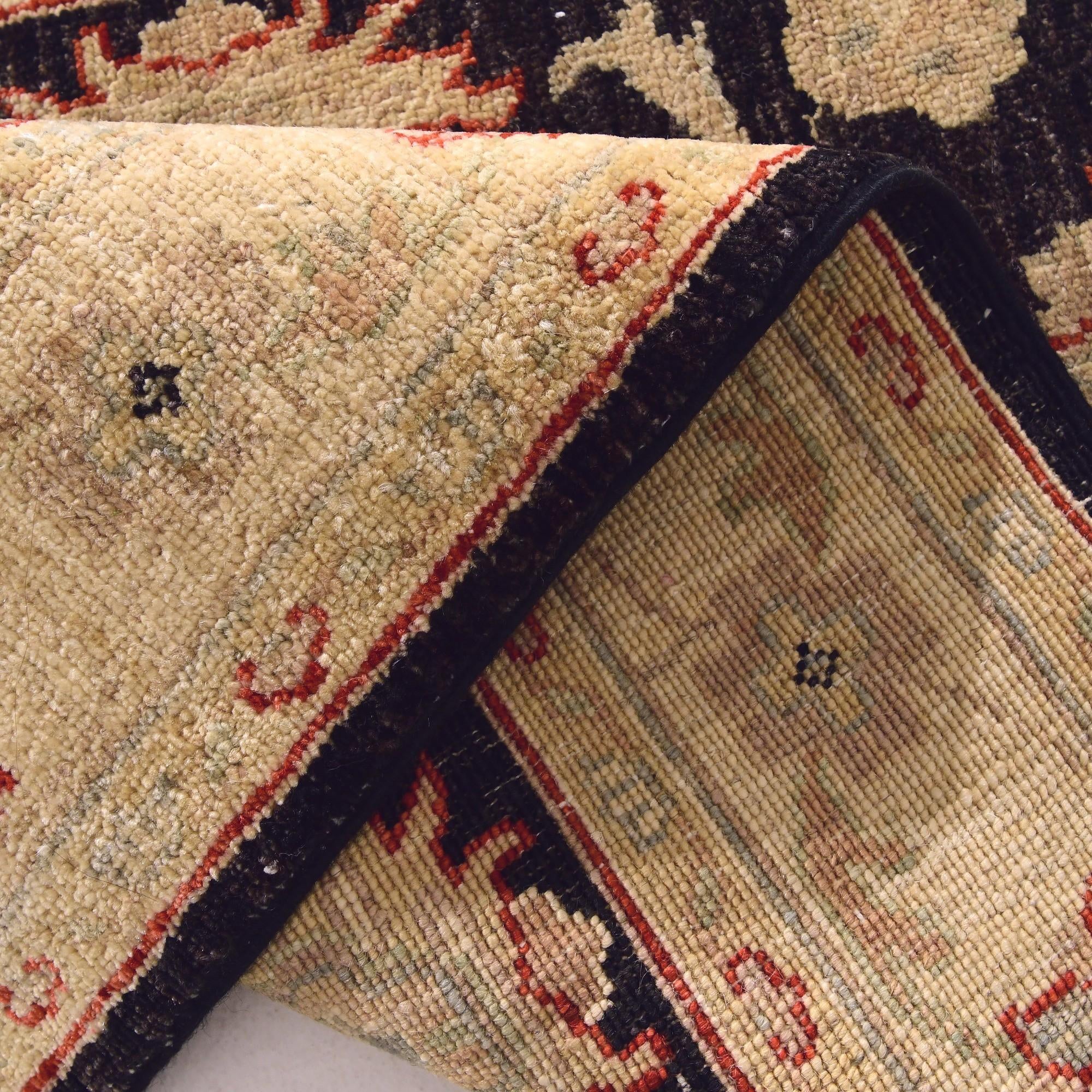 2' 6 x 10' 1 Hand Knotted Pershawar Ziegler Runner Rug