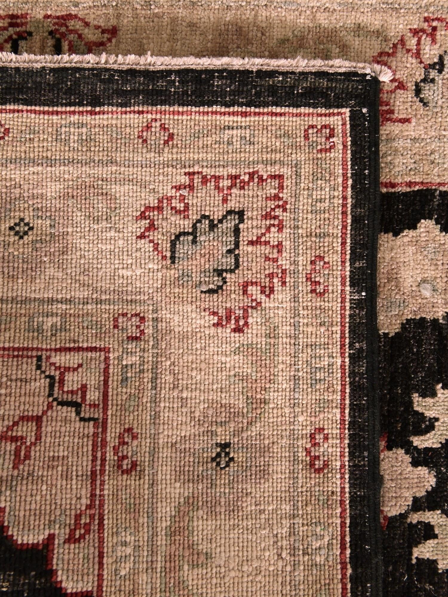 2' 6 x 10' 1 Hand Knotted Pershawar Ziegler Runner Rug