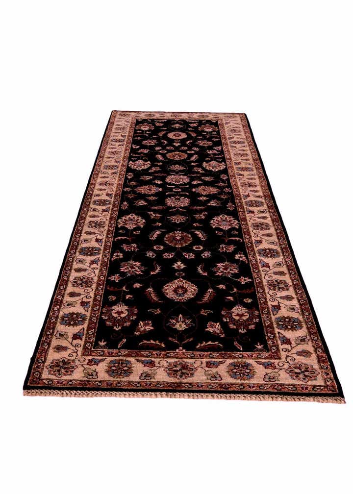 2' 10 x 8' 4 Hand Knotted Pershawar Ziegler Runner Rug