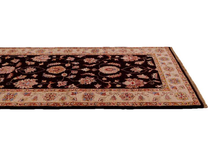 2' 10 x 8' 4 Hand Knotted Pershawar Ziegler Runner Rug