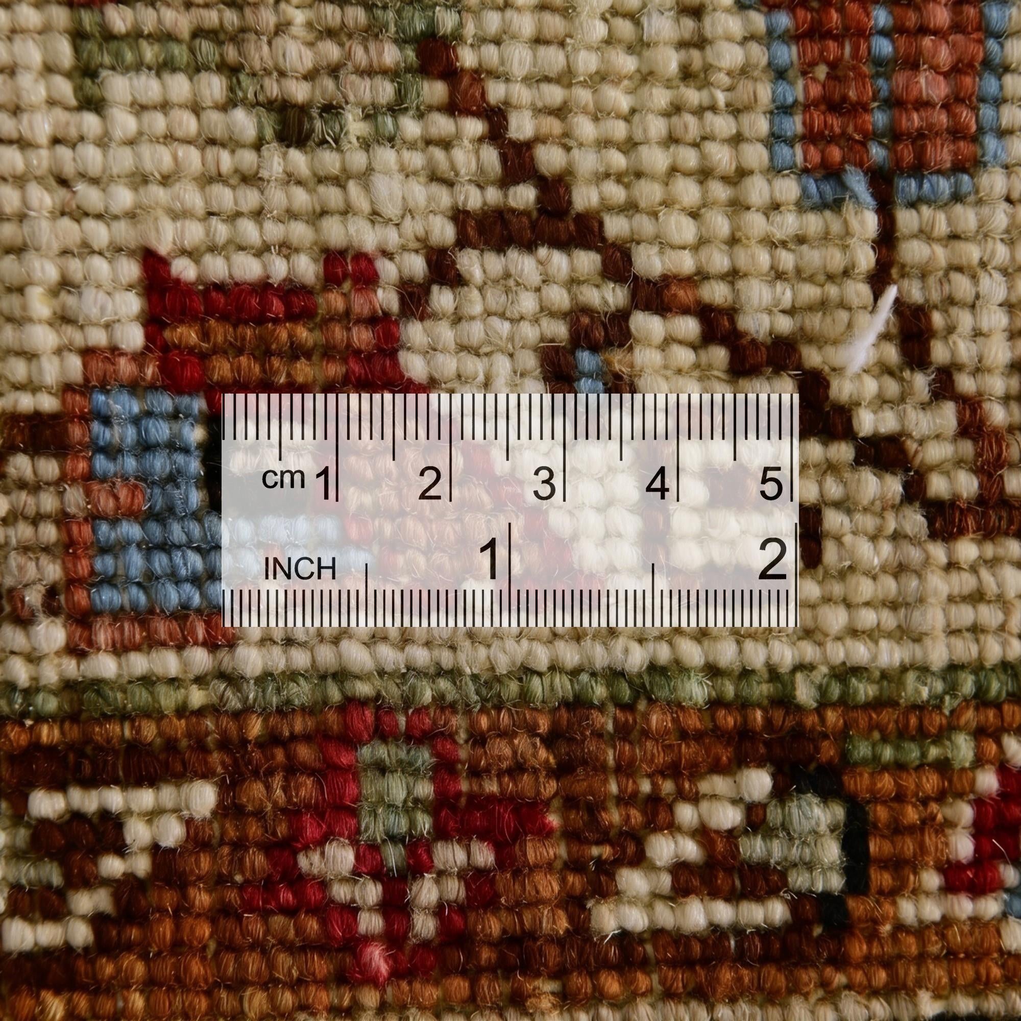 2' 10 x 8' 4 Hand Knotted Pershawar Ziegler Runner Rug