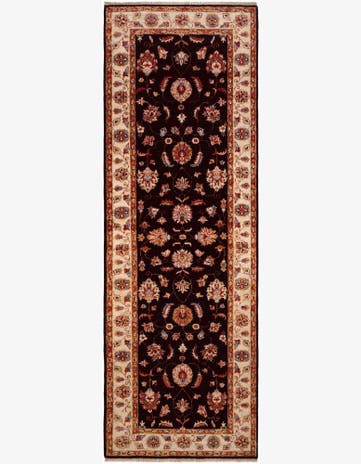 2' 10 x 8' 4 Hand Knotted Pershawar Ziegler Runner Rug