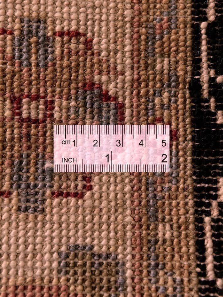 Detail image of 2' 8 x 10' Hand Knotted Pershawar Ziegler Runner Rug
