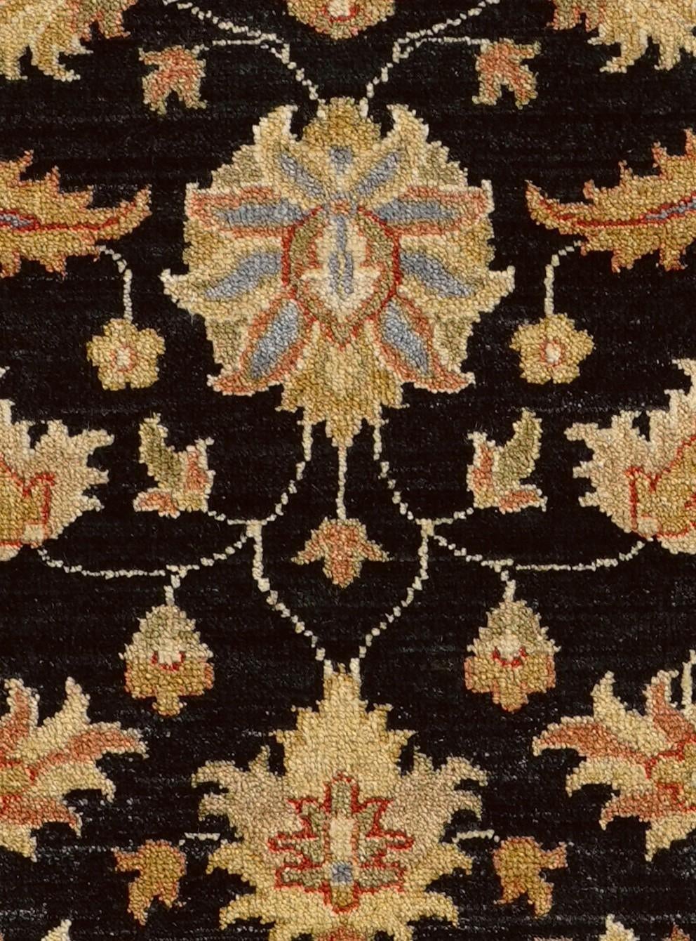 2' 8 x 10' Hand Knotted Pershawar Ziegler Runner Rug