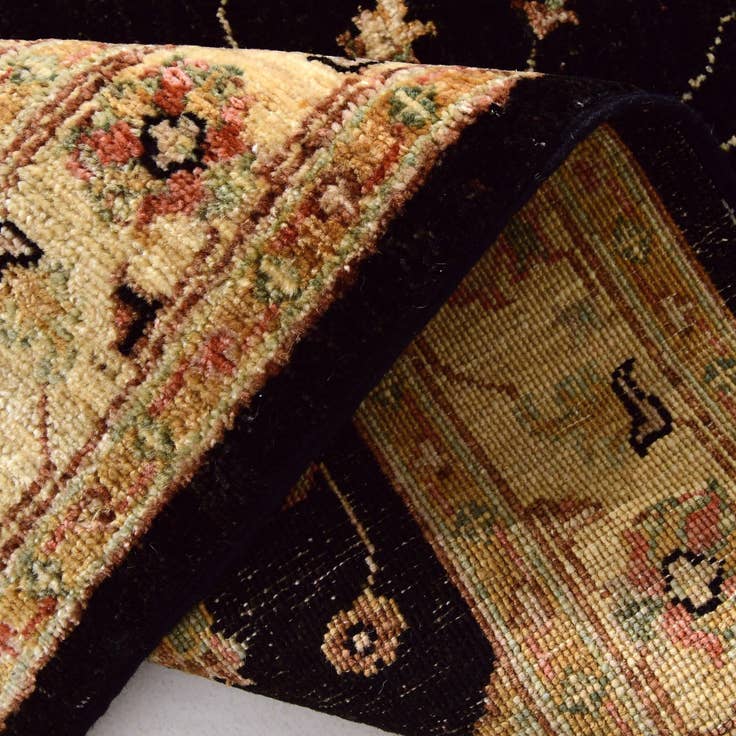 Detail image of 2' 7 x 10' 1 Hand Knotted Pershawar Ziegler Runner Rug