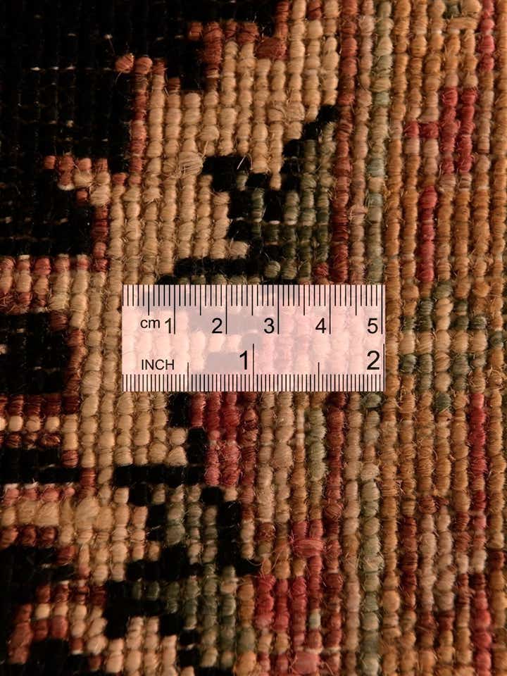 2' 7 x 10' 1 Hand Knotted Pershawar Ziegler Runner Rug