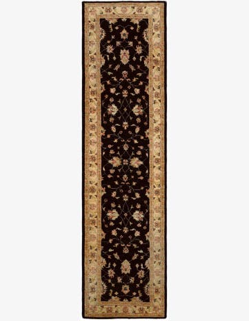 2' 7 x 10' 1 Hand Knotted Pershawar Ziegler Runner Rug