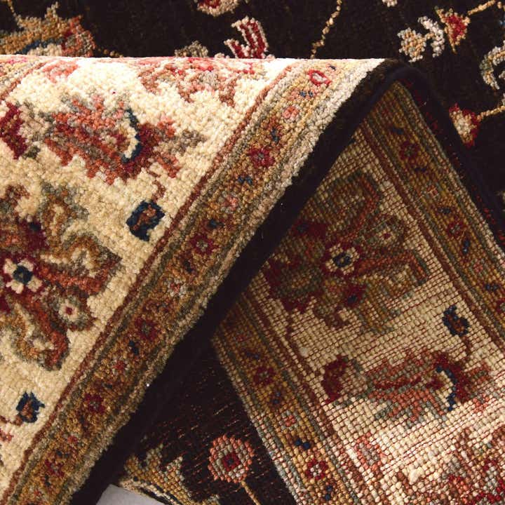 2' 10 x 10' Hand Knotted Pershawar Ziegler Runner Rug