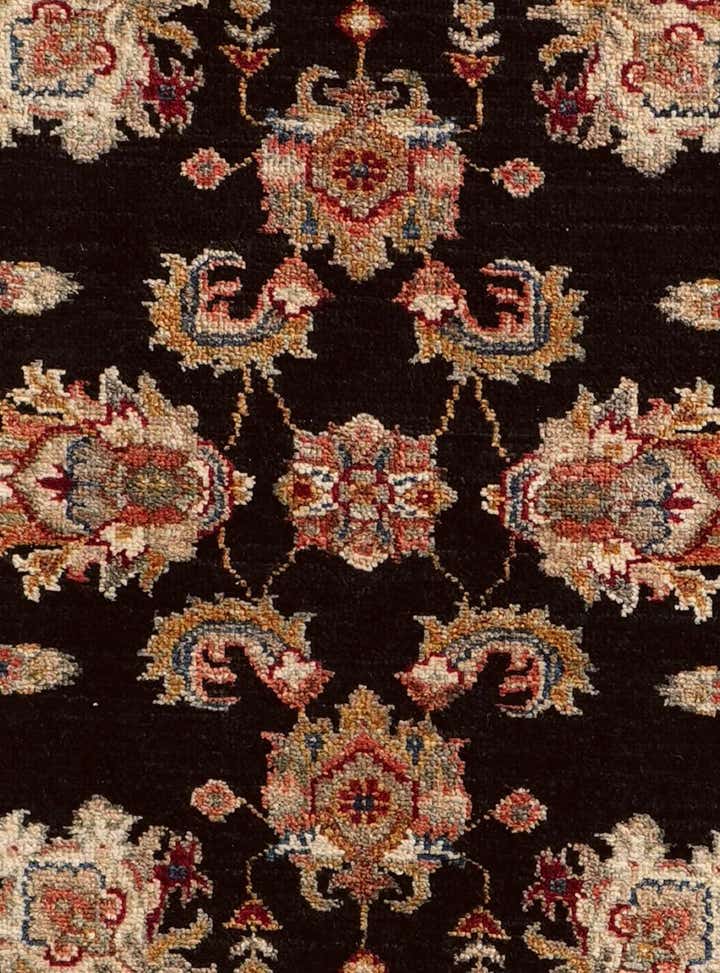 2' 10 x 10' Hand Knotted Pershawar Ziegler Runner Rug