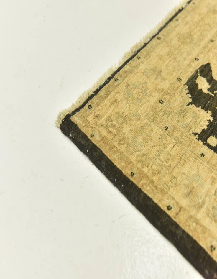 Detail image of 2' 9 x 9' 7  Hand Knotted Peshawar Ziegler Runner Rug