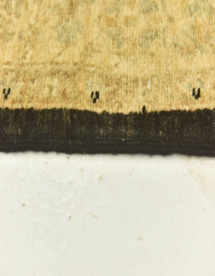 Detail image of 2' 9 x 9' 7  Hand Knotted Peshawar Ziegler Runner Rug