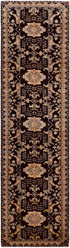 2' 8 x 9' 8 Hand Knotted Peshawar Ziegler Runner Rug