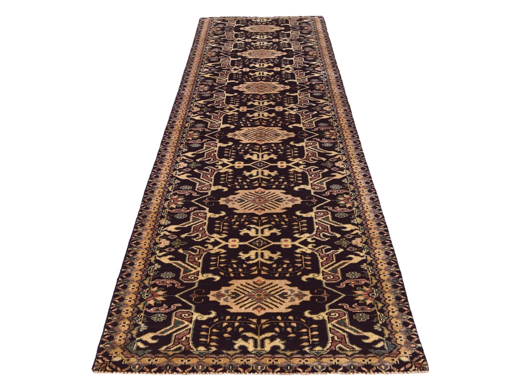 2' 11 x 11' 10 Hand Knotted Peshawar Ziegler Runner Rug