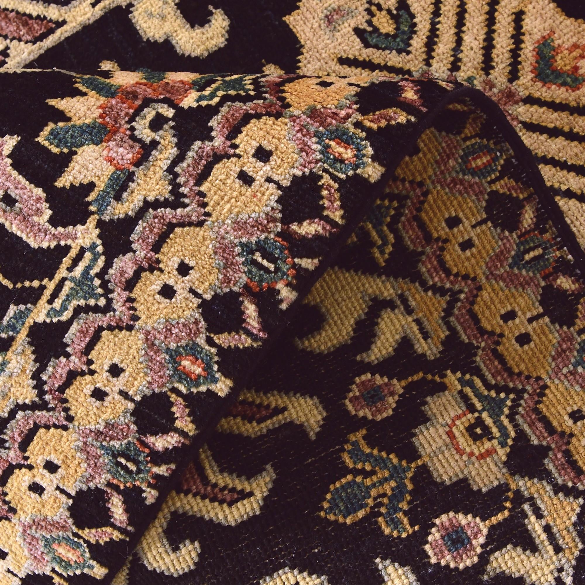 2' 11 x 11' 10 Hand Knotted Peshawar Ziegler Runner Rug