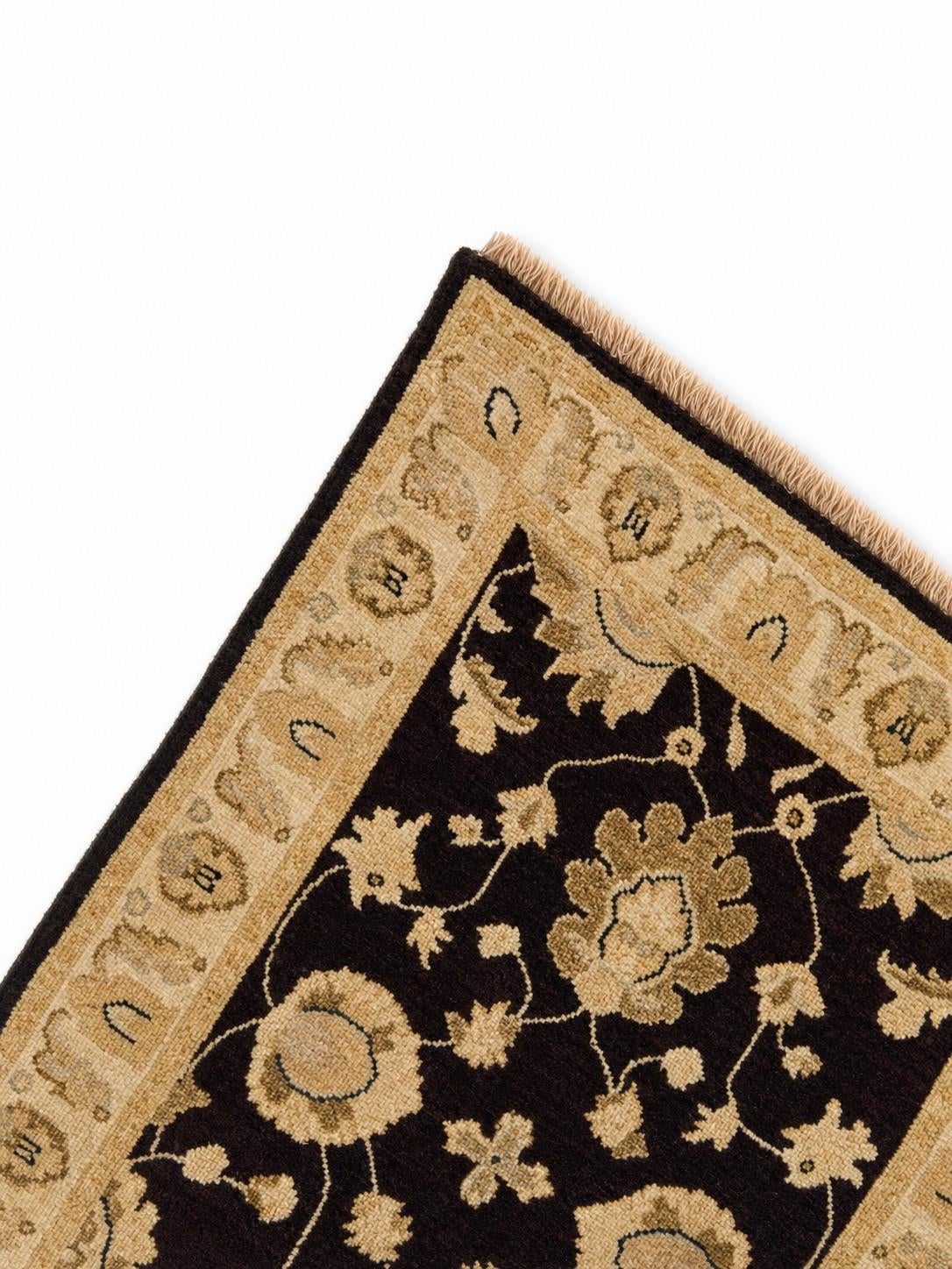 2' 9 x 9' 6 Hand Knotted Peshawar Ziegler Runner Rug