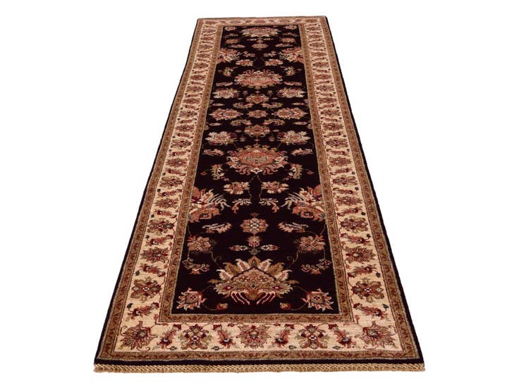 Detail image of 2' 9 x 10' 1 Hand Knotted Peshawar Ziegler Runner Rug