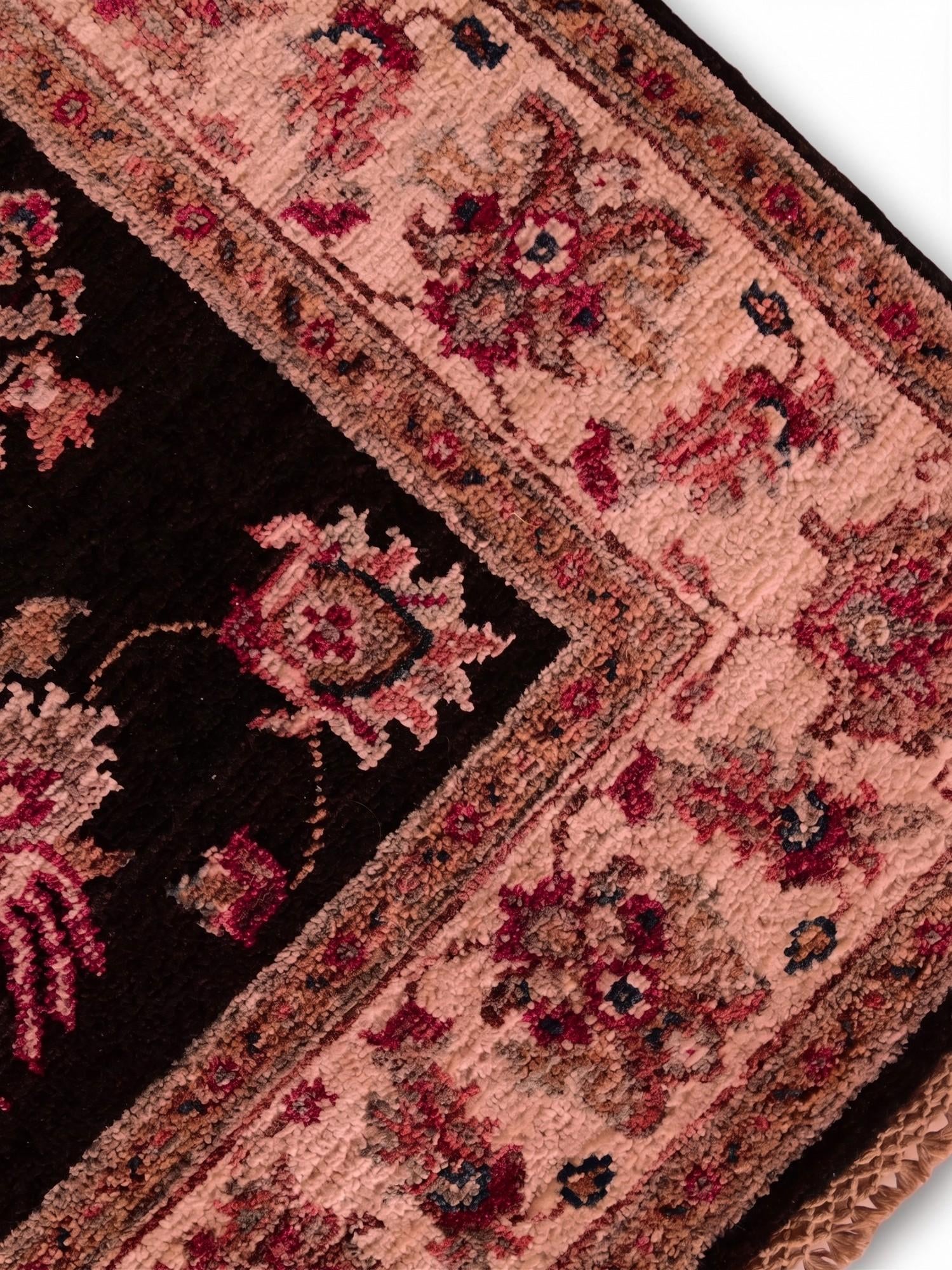 2' 9 x 10' 1 Hand Knotted Peshawar Ziegler Runner Rug
