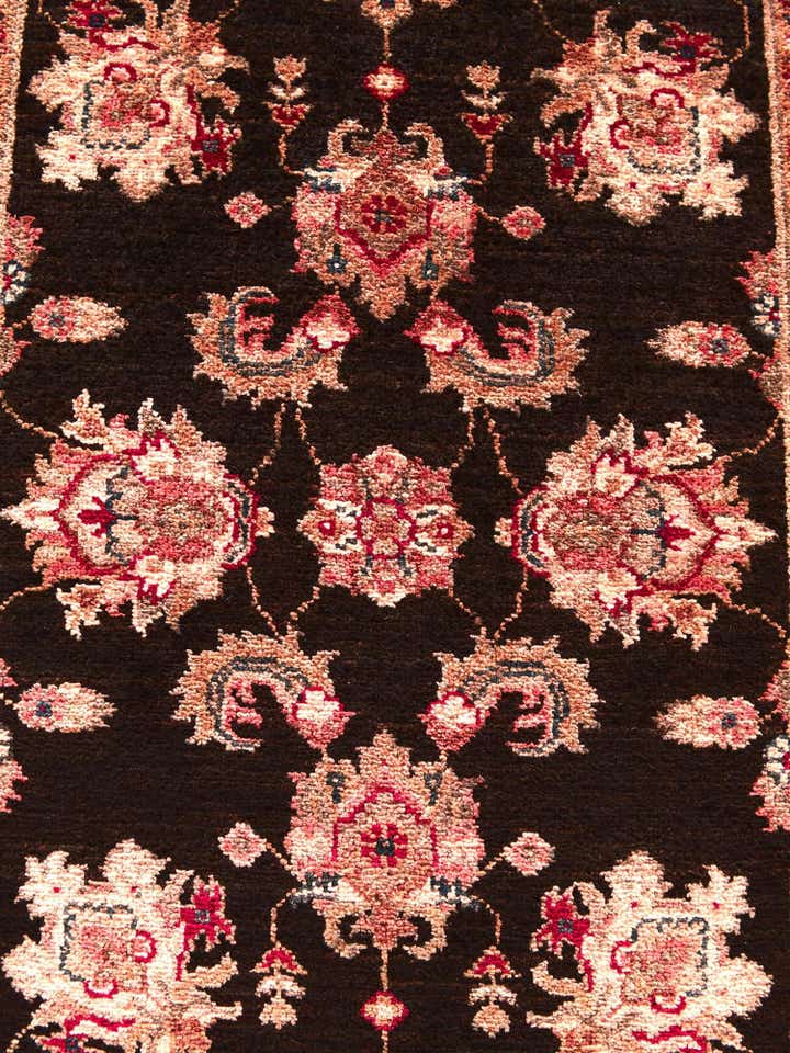 2' 9 x 10' 1 Hand Knotted Peshawar Ziegler Runner Rug