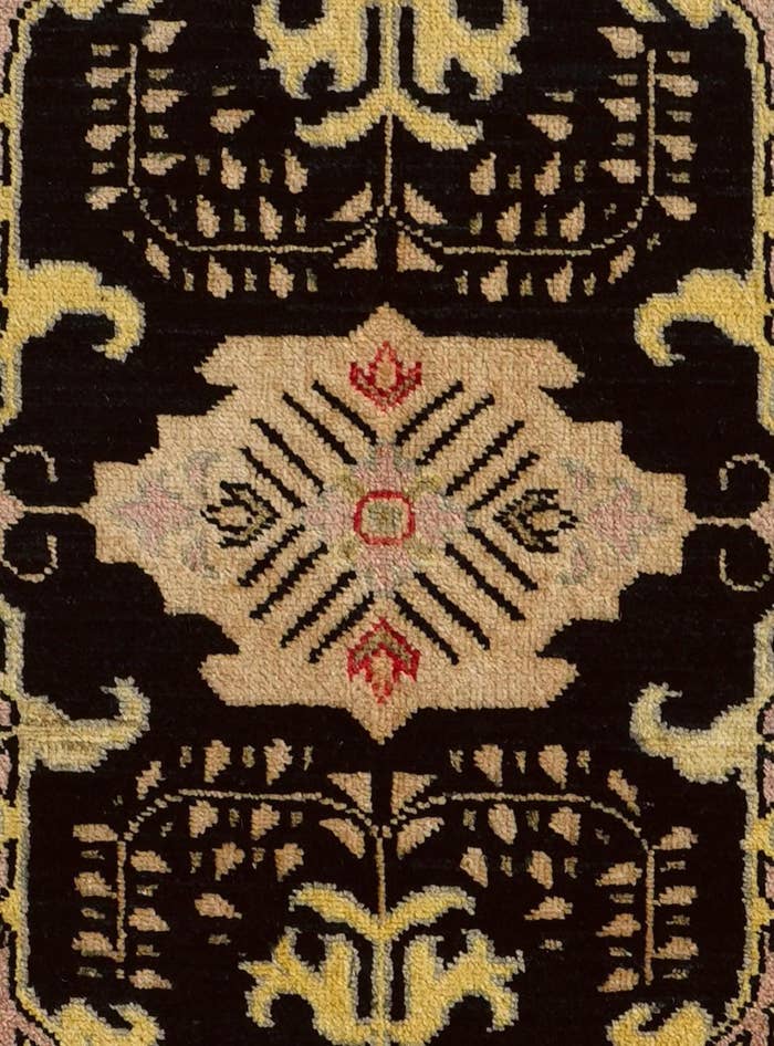 Detail image of 2' 9 x 9' 8 Hand Knotted Peshawar Ziegler Runner Rug