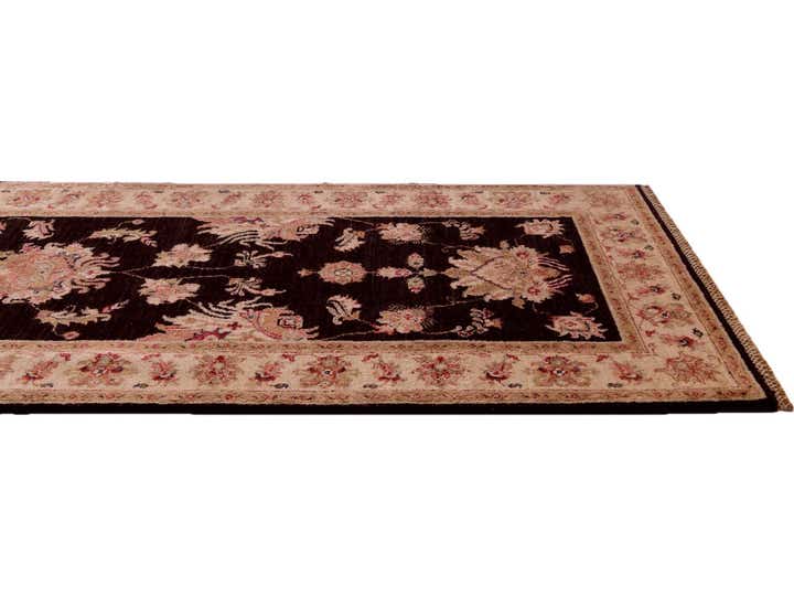 2' 9 x 10' Hand Knotted Peshawar Ziegler Runner Rug
