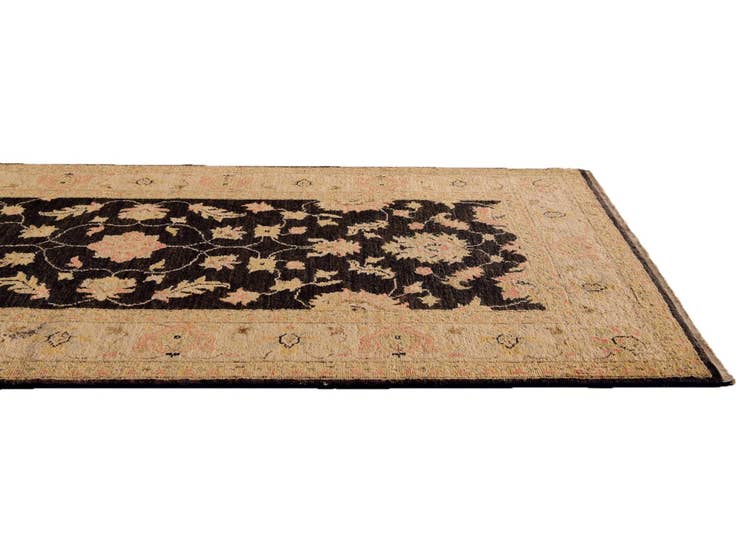 Detail image of 2' 9 x 10' 3 Hand Knotted Peshawar Ziegler Runner Rug
