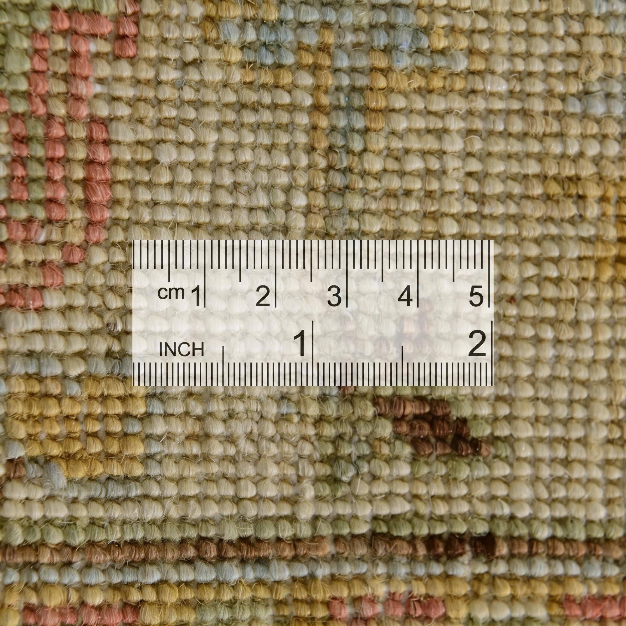 2' 9 x 10' 3 Hand Knotted Peshawar Ziegler Runner Rug