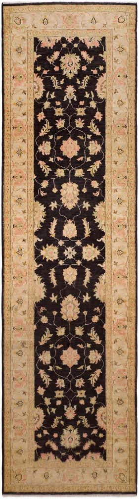 2' 9 x 10' 3 Hand Knotted Peshawar Ziegler Runner Rug