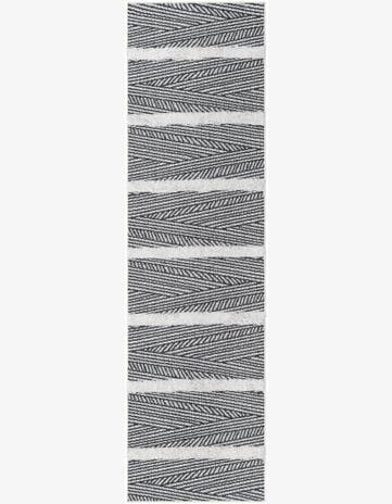 Black Sabrina Soto Casa Madrid Runner Rug