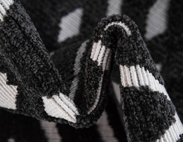 Detail image of 2' x 6' Easy-Clean Sabrina Soto Ella Indoor / Outdoor Runner Rug