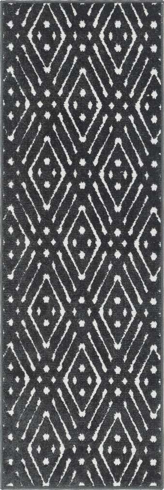 2' x 6' Easy-Clean Sabrina Soto Ella Indoor / Outdoor Runner Rug